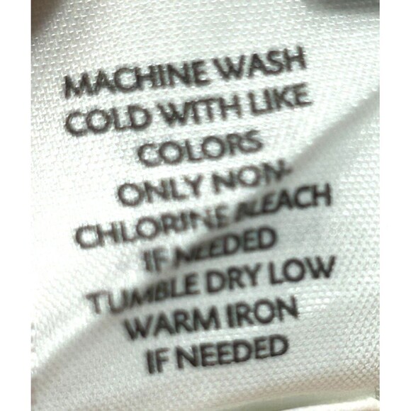 Pure Jill Linen Top Women Sz L White Boxy Oversized Blouse Lightweight 1080H4 - Picture 12 of 12